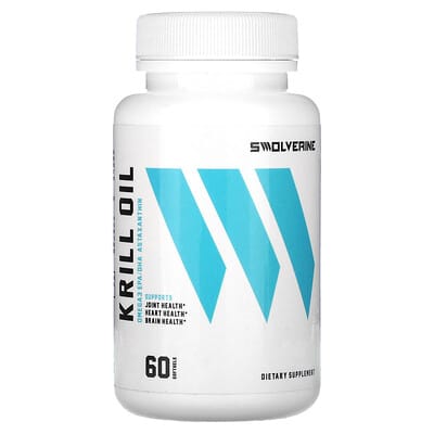 Swolverine Krill Oil, 60 мягких капсул