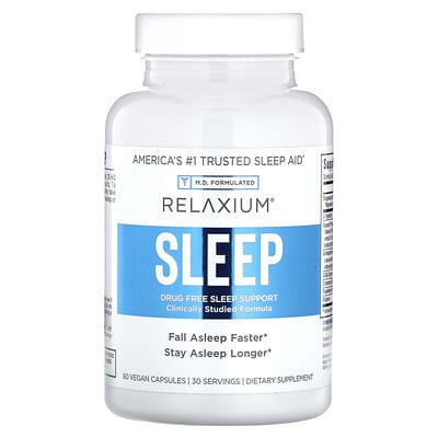 Relaxium Sleep, 60 веганских капсул