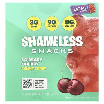 Мармеладные конфеты Gummy Candy So Beary Cherry, 6 пакетов по 1.8 oz (50 g)