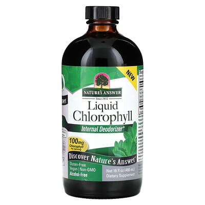 Жидкий хлорофилл, без спирта, 16 fl oz (480 ml)