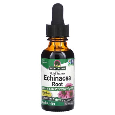 Экстракт корня эхинацеи, без спирта, 1 fl oz (30 ml)