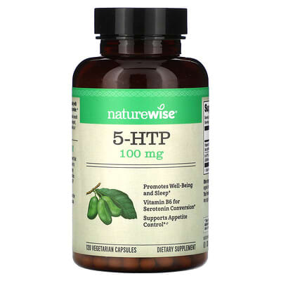 5-HTP, 120 вегетарианских капсул
