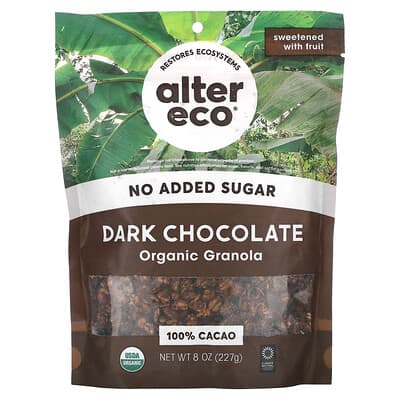 Alter Eco органическая гранола с темным шоколадом, 8 oz (227 g)