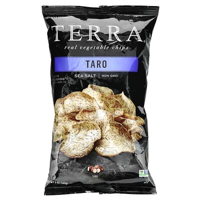 Real Vegetable Chips, Taro with Sea Salt, 5 oz (141 g)