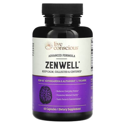Live Conscious Zenwell®, 60 капсул
