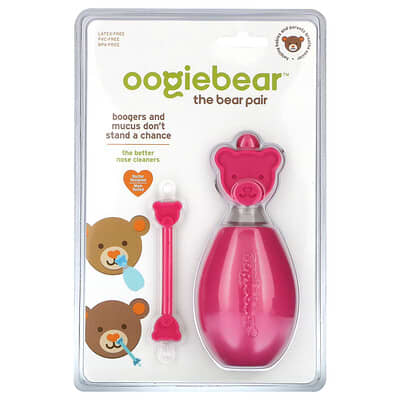 The Bear Pair, розовый, 2 штуки