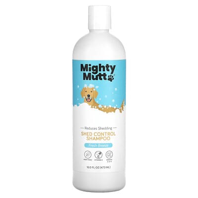 Mighty Mutt шампунь Shed Control для собак, Fresh Breeze, 16 fl oz (473 ml)