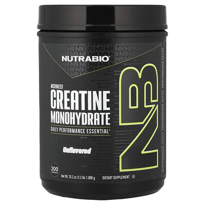 Micronized Creatine Monohydrate, Unflavored, 2.2 lb (1,000 g)