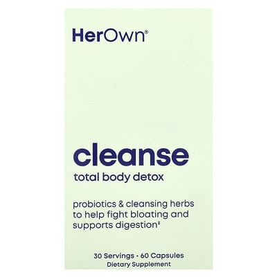 Cleanse, 60 капсул