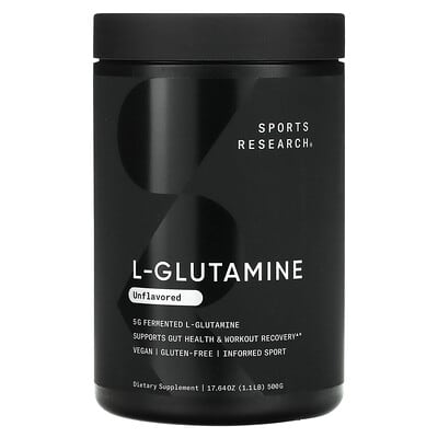 L-Glutamine, без вкуса, 1.1 lbs (500 g)