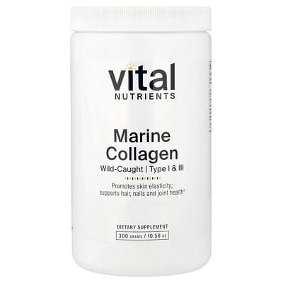 Морской коллаген Vital Nutrients, 10.58 oz (300 g)