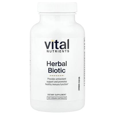 Herbal Biotic, 120 веганских капсул