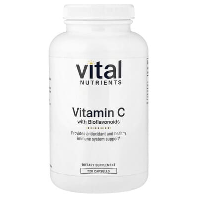 Vitamin C with Bioflavonoids, 220 Capsules