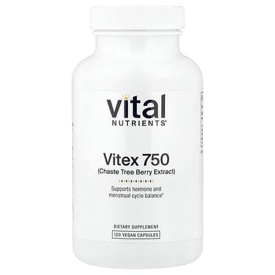 Витаминный комплекс Vital Nutrients Vitex 750, 120 веганских капсул (750 mg per Capsule)