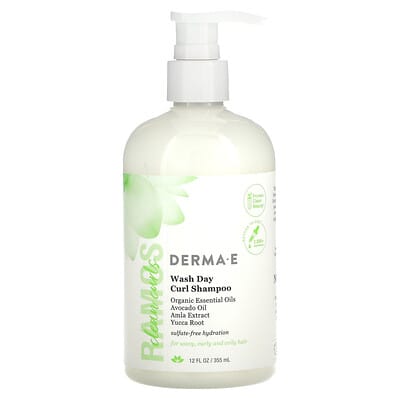 Clean Curls, Wash Day Curl шампунь для вьющихся волос, 12 fl oz (355 ml)