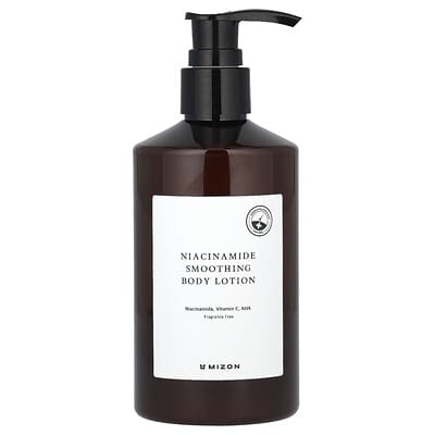 Niacinamide Smoothing Body Lotion, Fragrance Free, 10.14 fl oz (300 ml)