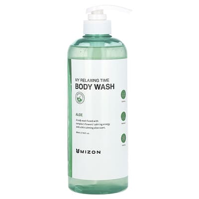 Mizon My Relaxing Time гель для душа Aloe 27.05 fl oz (800 ml)