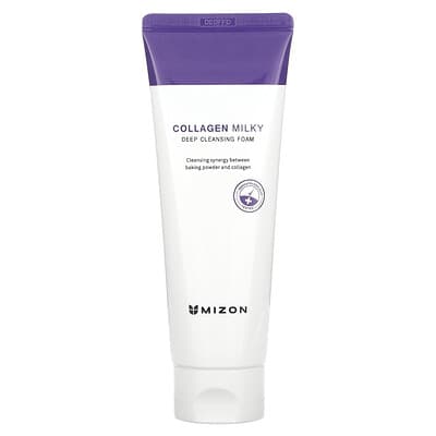 Очищающая пенка Collagen Milky, Deep Cleansing Foam, 5.29 oz (150 g)