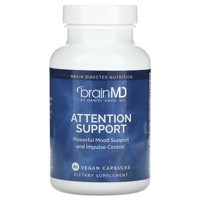 БАД BrainMD Attention Support, 90 капсул