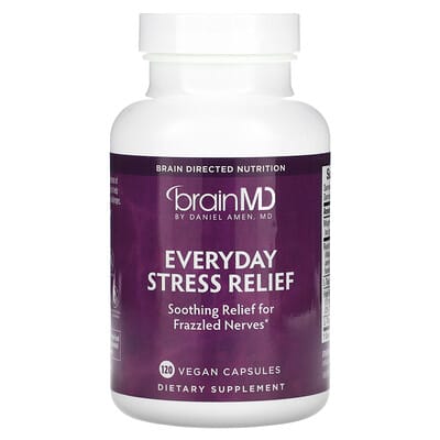 Средство для снятия ежедневного стресса Everyday Stress Relief, 120 веганских капсул