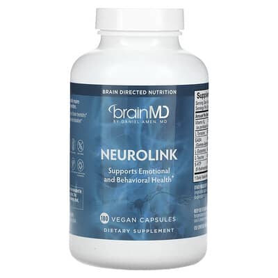 BrainMD Neurolink, 180 веганских капсул