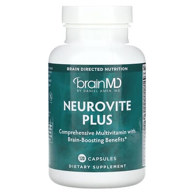 BrainMD Neurovite Plus, 120 капсул