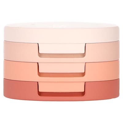 Beauty Bento, Bouncy Chrome, Shimmer & Matte Eyeshadow Trio, 16 Peach Madeline, 0.14 oz (4.1 g)