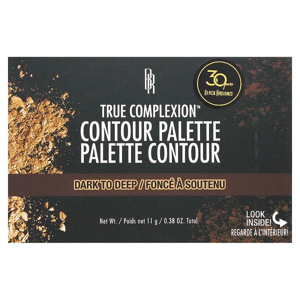 True Complexion, Contour Palette, 8326 Dark to Deep, 0.38 oz (11 g)