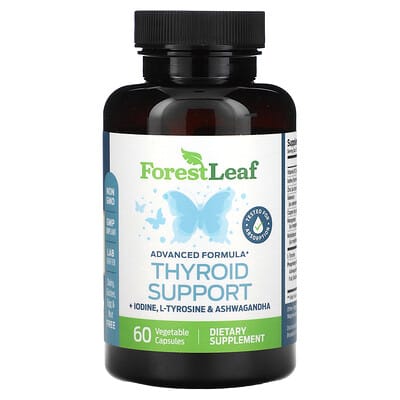 Thyroid Support, 60 вегетарианских капсул