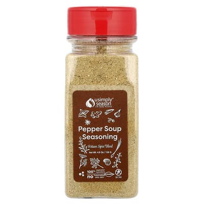 USimplySeason Смесь специй Artisan Spice Blend, Pepper Soup Seasoning