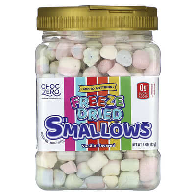 Сублимированные маршмэллоу, Vanilla, 4 oz (112 g)