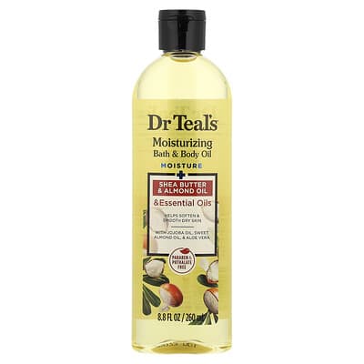 Moisturizing Bath & Body Oil, Shea Butter & Almond Oil , 8.8 fl oz (260 ml)