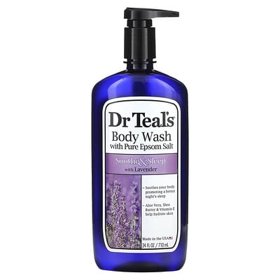 Гель для душа Dr. Teal's Soothe & Sleep Lavender, 24 fl oz (710 ml)