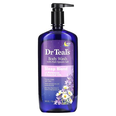 Body Wash with Pure Epsom Salt, Sleep Blend, 24 fl oz (710 ml)
