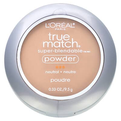 True Match, Super-Blendable Powder, N5 True Beige, 0.33 oz (9.5 g)