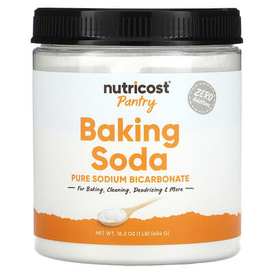 Nutricost пищевая сода, 16.2 oz (454 g)