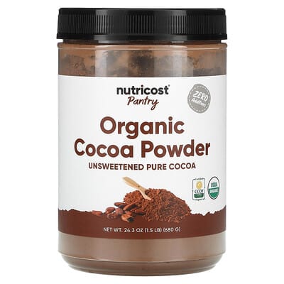 Pantry, Organic Cocoa Powder, Unsweetened, 24.3 oz (680 g)
