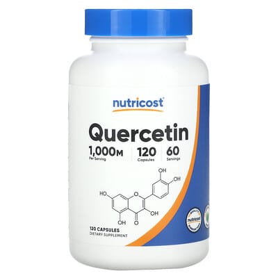 Quercetin, 120 капсул (500 mg на капсулу)