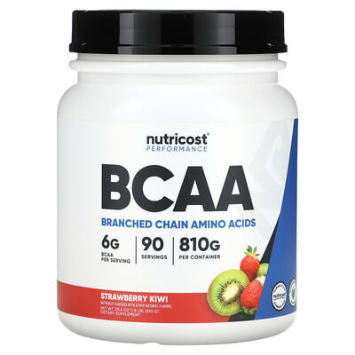 BCAA со вкусом клубники и киви, 1.8 lb (810 g)