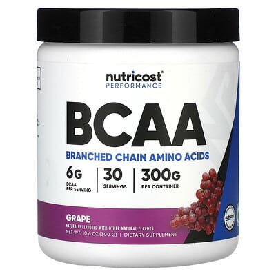 BCAA Performance, виноград, 10.5 oz (294 g)