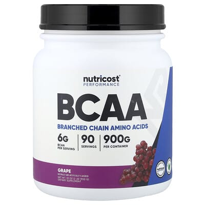 BCAA Performance, виноград, 2 lb (900 g)