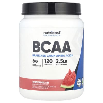 Performance, BCAA, арбуз, 2.5 lb (1,116 g)