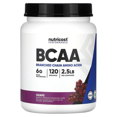 BCAA Performance, виноград, 2.6 lb (1,176 g)