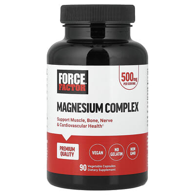 Magnesium Complex, 500 mg, 90 Vegetable Capsules
