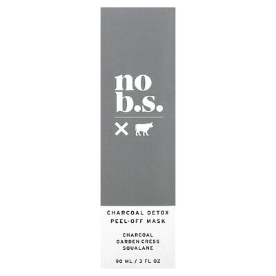 No BS Skincare Очищающая маска для лица с углем, 3 fl oz (90 ml)