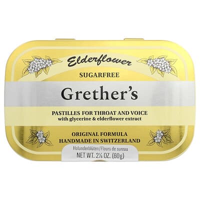 Пастилки Grether's Pastilles For Throat and Voice Sugar Free