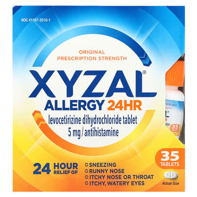 Allergy 24HR, 5 mg, 35 Tablets