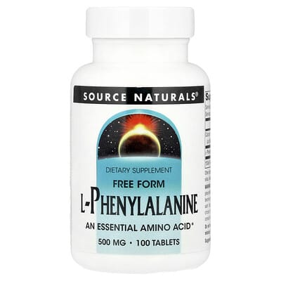 L-Phenylalanine, 100 таблеток