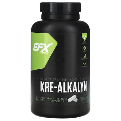 Kre-Alkalyn®, 120 Vegetable Capsules (750 mg per Capsule)