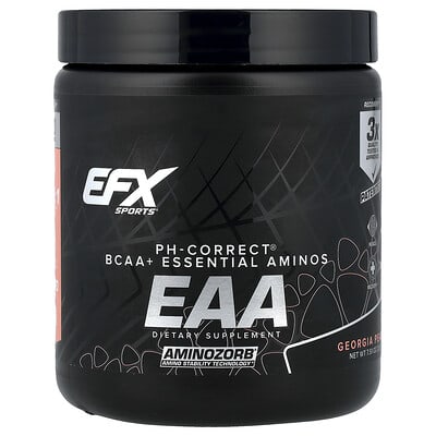 EFX Sports EAA, персик Джорджия, 7.51 oz (213 g)